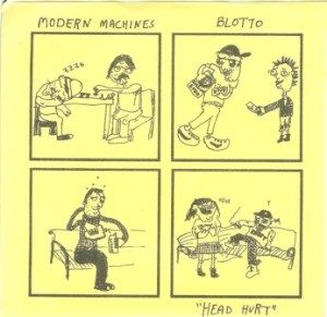 Blotto & Modern Machines - 2006 - Head Hurt (Split)